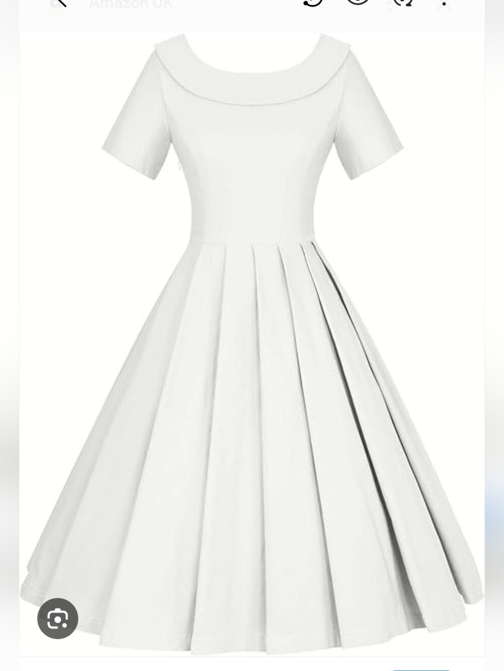 GownTown 1950s Vintage  Dress Bowknot Audrey Hepburn Style Party Dress NWT Sz S